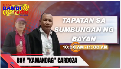 TAPATAN SA SUMBUNGAN NG BAYAN